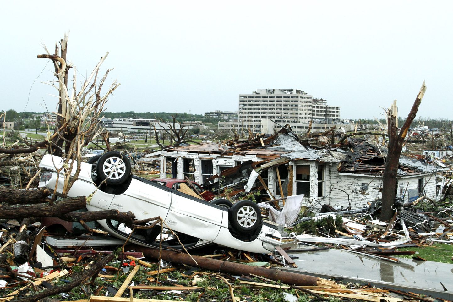 Tornaado tekitatud purustused Joplinis