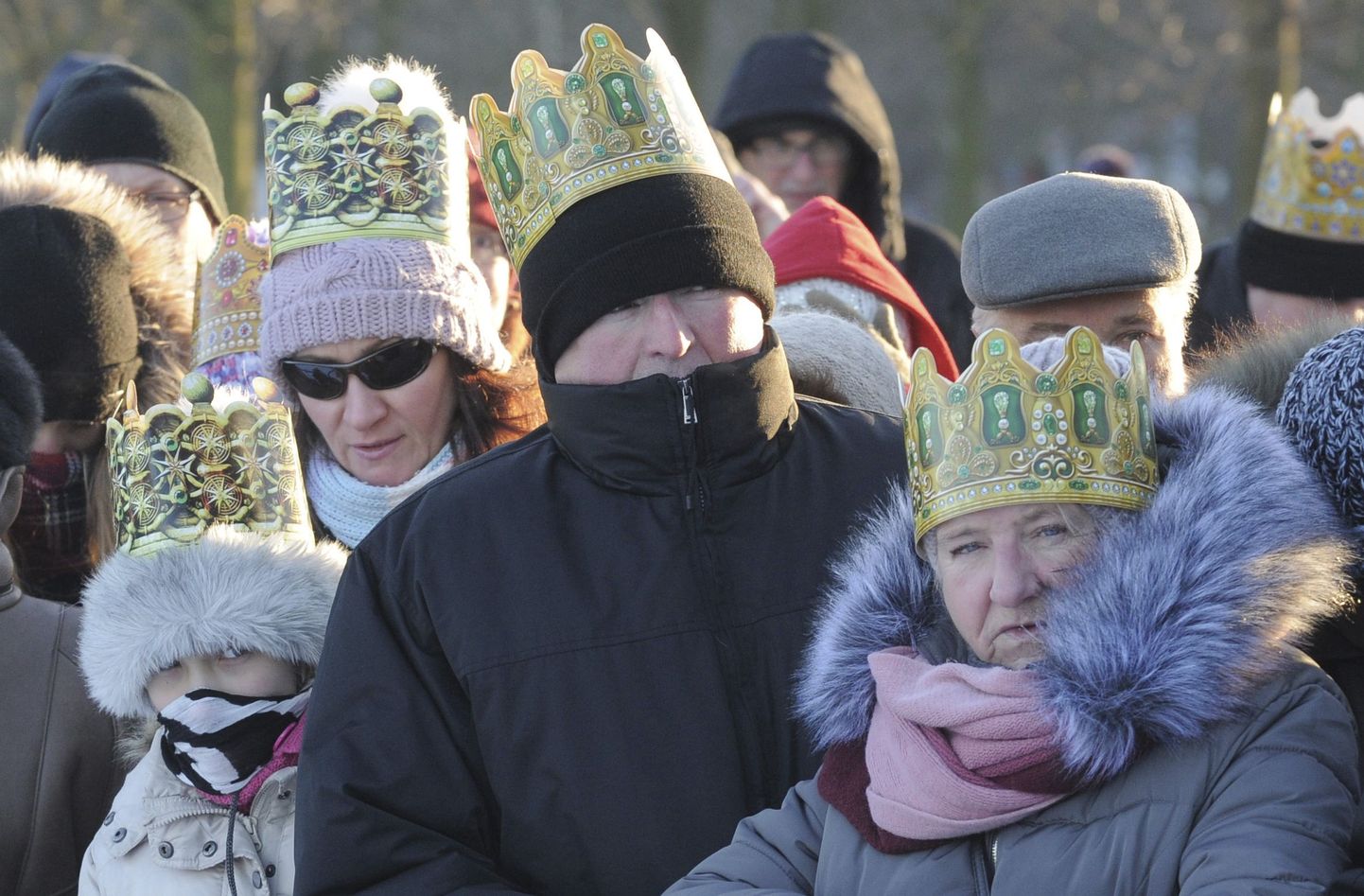 Poola usklikud kolmekuningapäeval külmast hoolimata koosviibimisel.