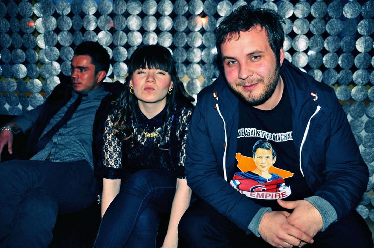 Sibyl Vane koosseisus (vasakult) trummar Mark Kostrov, laulja Helena Randlaht ja bassimängija Heiko Leesment.