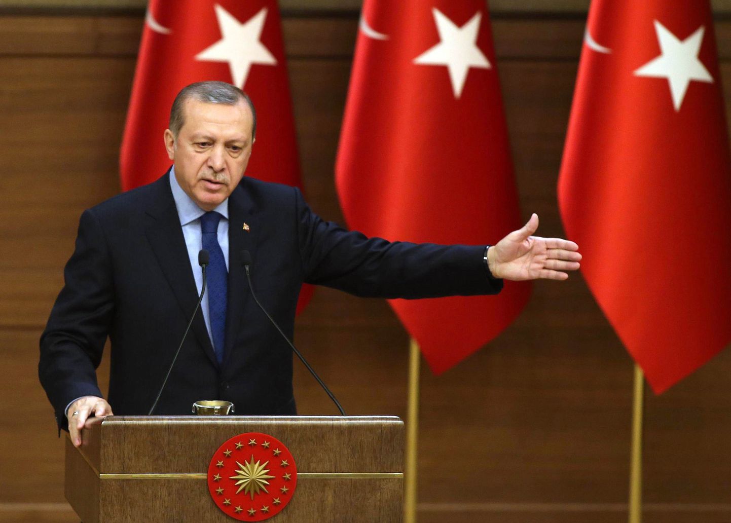 Türgi president Recep Tayyip Erdogan. Foto on illustratiivne.