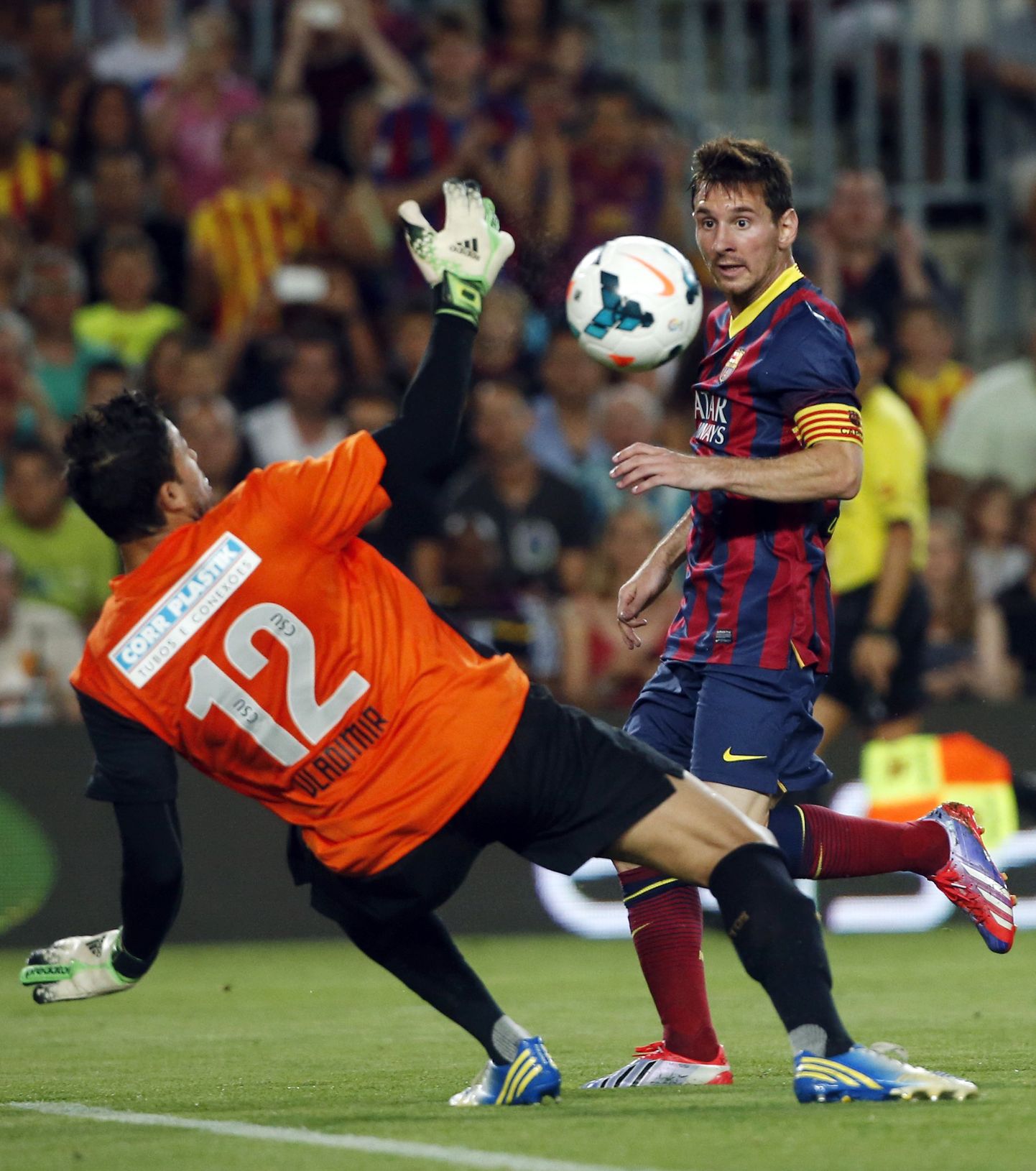 Lionel Messi lõi Barcelona avavärava ning valiti hiljem mängu parimaks