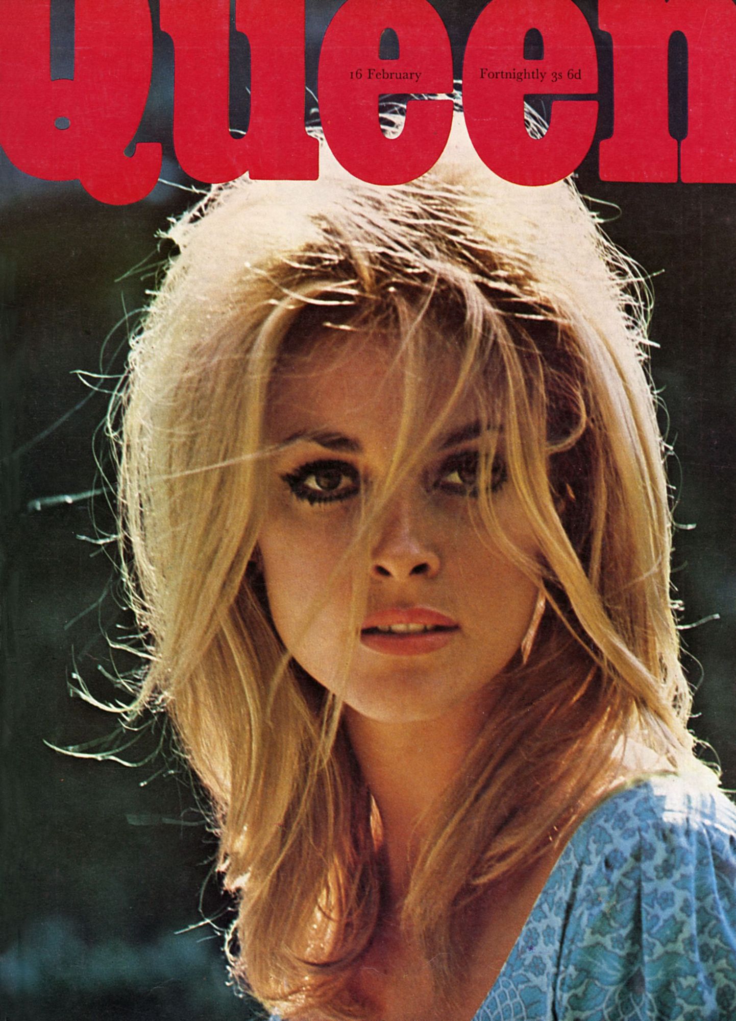 Sharon Tate 1966. aastal Ühendriikide ajakirja Queen kaanel.