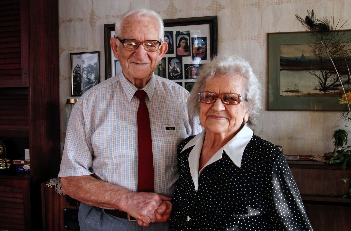Kroonpaar Maimo ja Voldemar Kaasik on ühist elurada käinud juba 70 pikka aastat.