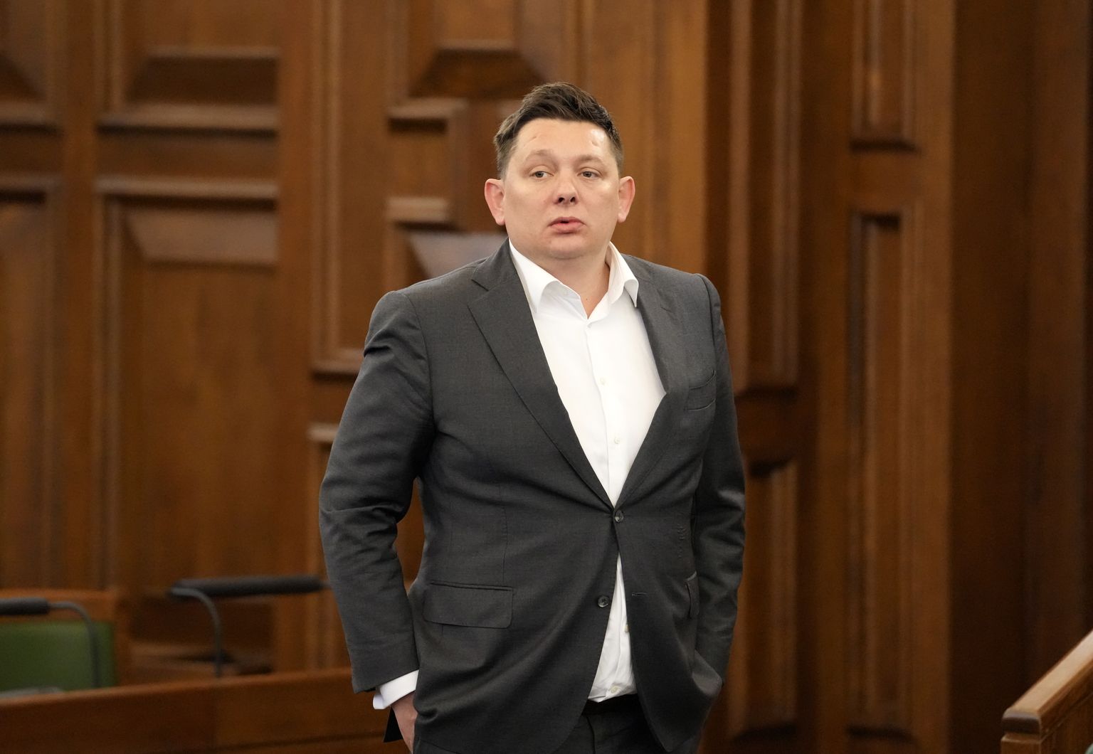 Бывший депутат Сейма Артус Кайминьш