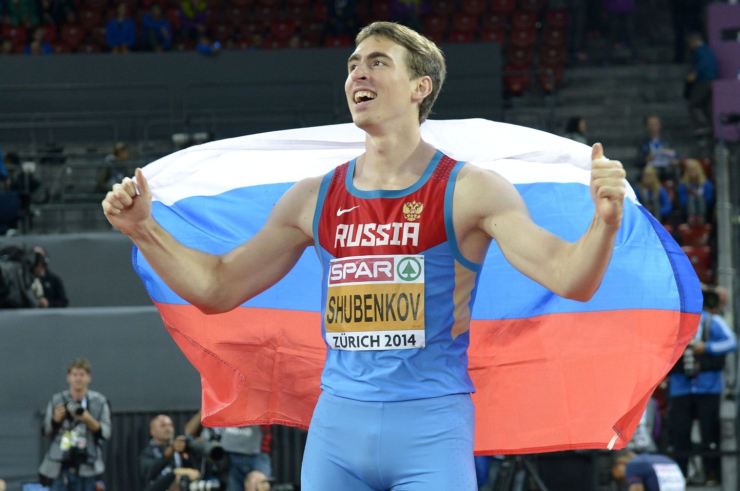Võidukas Sergey Shubenkov.