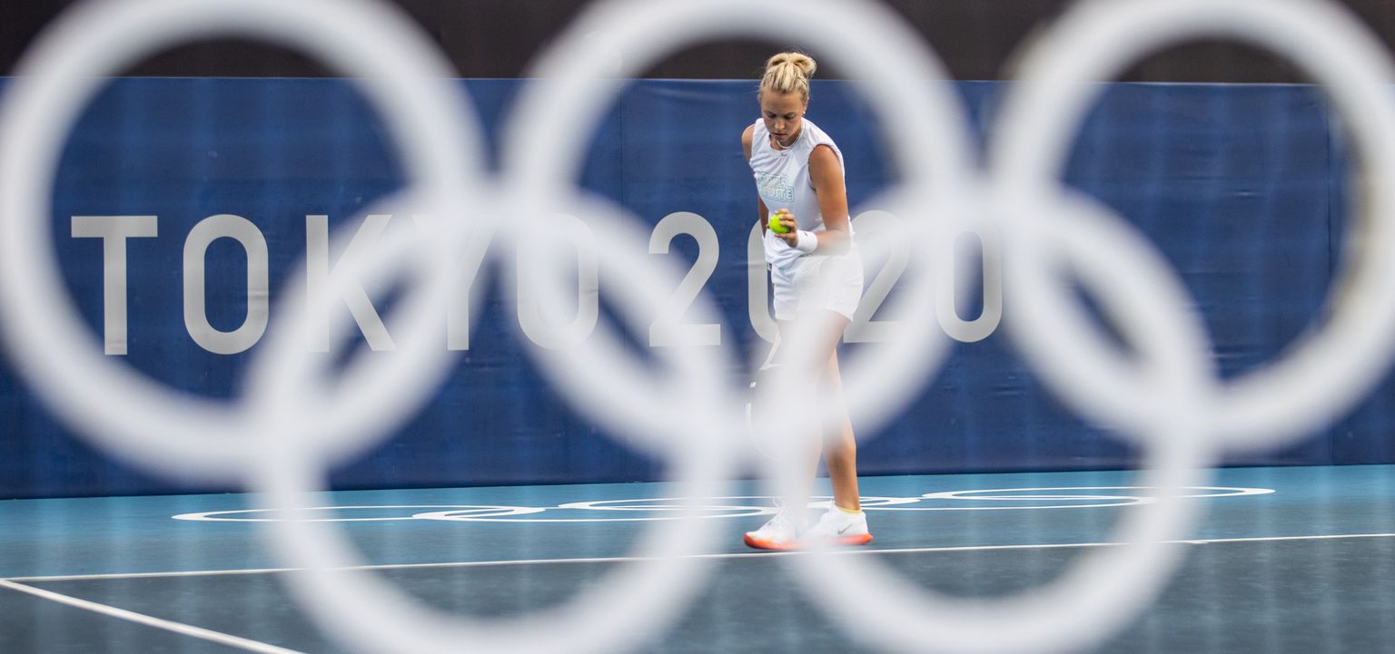Anett Kontaveit valmistub Tokyos olümpiamängude debüüdiks.