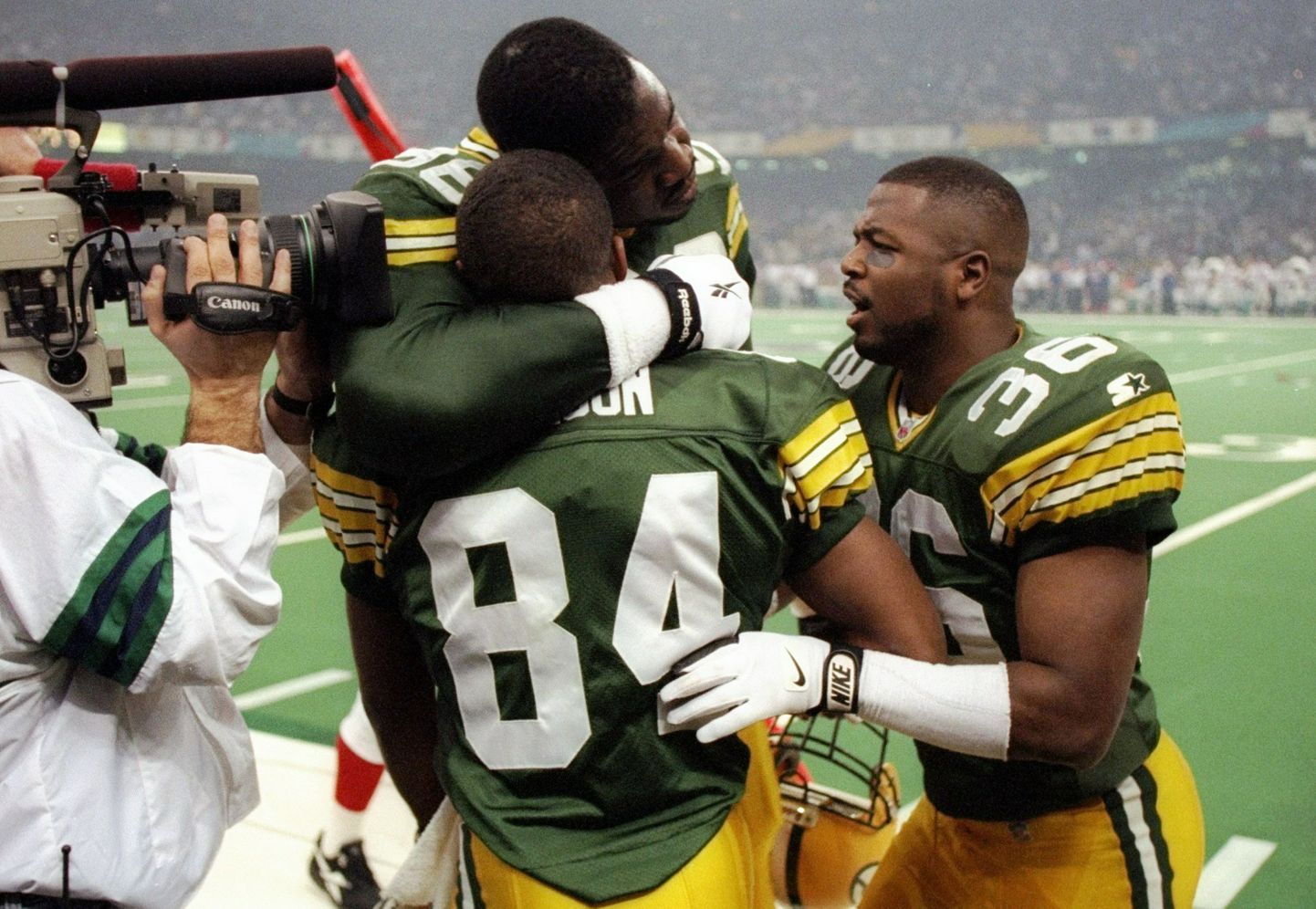Fotomeenutus eelmise aasat Super Bowlist Green Bay Packersi mängijad