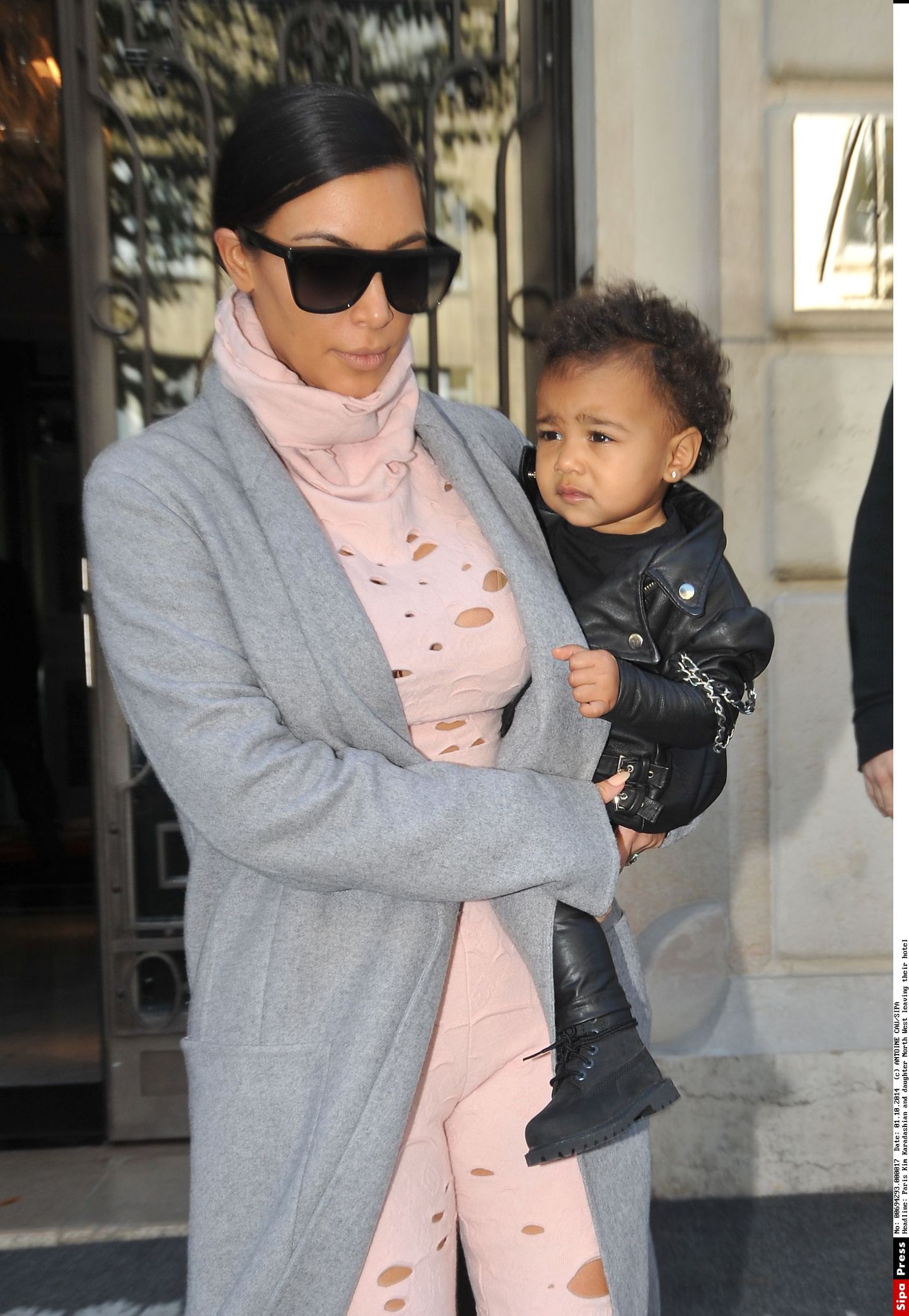Kim Kardashian ja tütar North West.