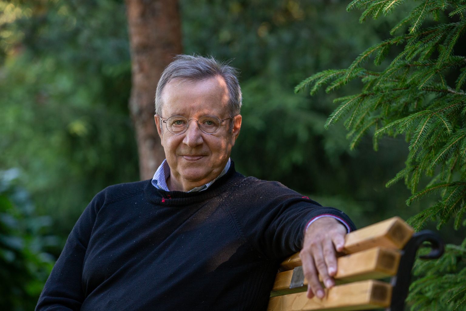 Pildil Toomas Hendrik Ilves, endine Eesti Vabariigi President