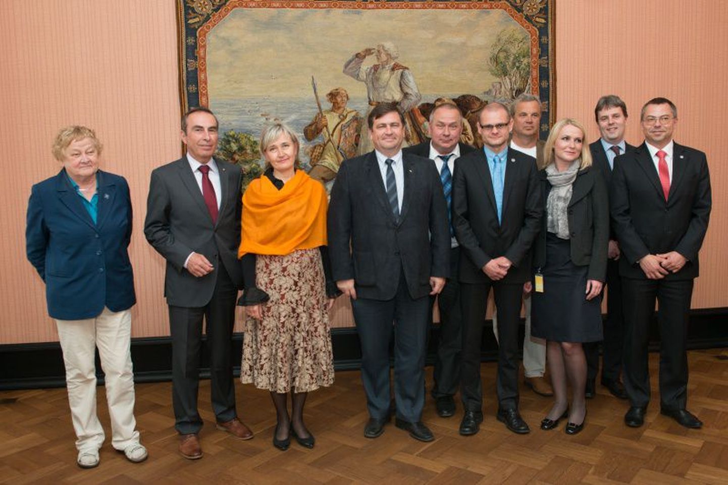 Встреча комиссии по государственной обороне и делегации нижней палаты парламента Чехии.