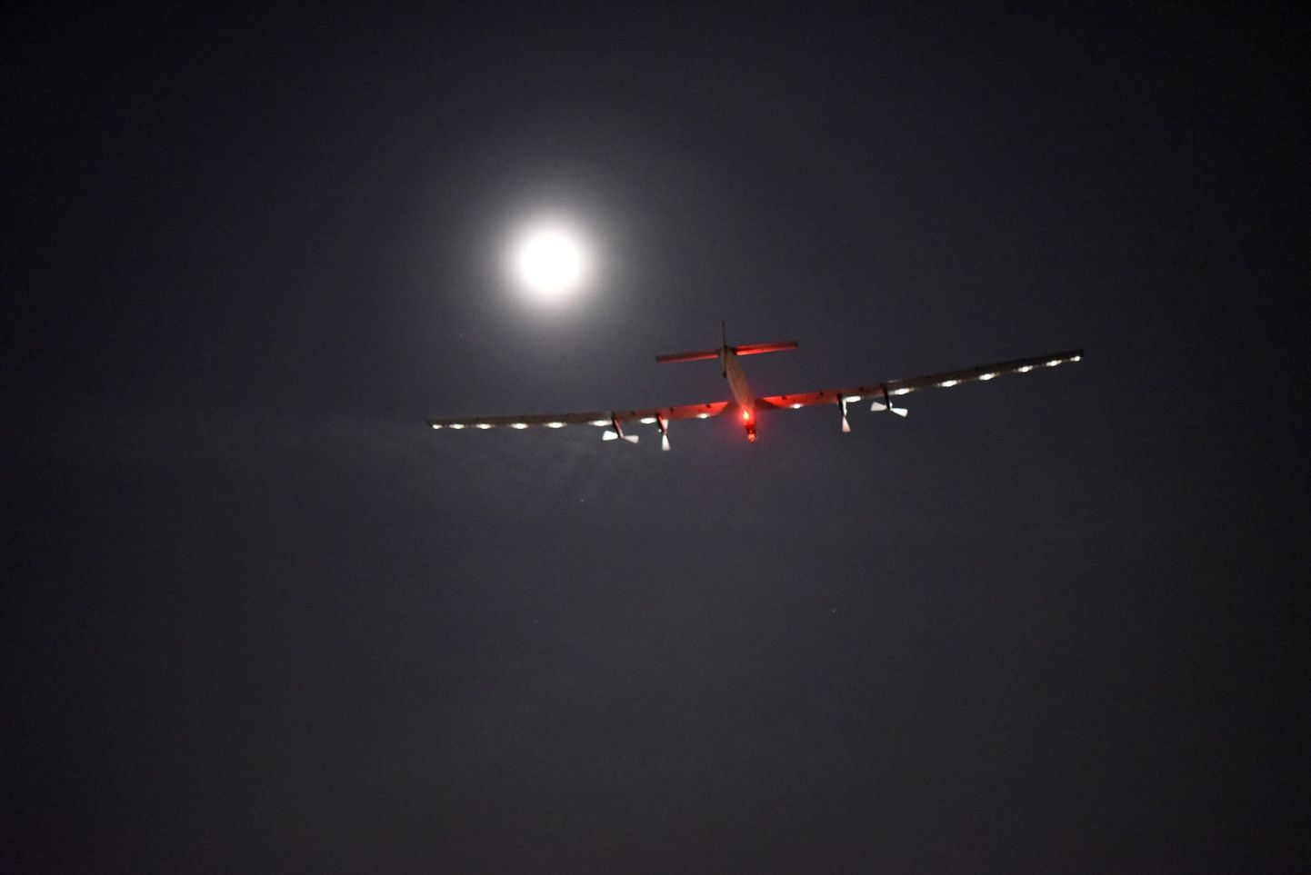 Päikeselennuk Solar Impulse 2 maandus Pennsylvania osariigis.