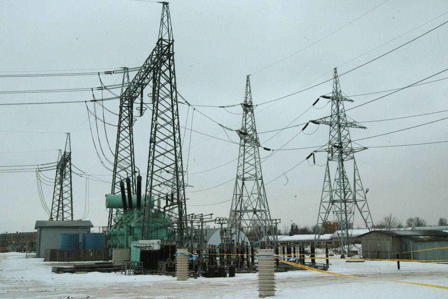 Подстанция Eesti Energia в Тарту.
