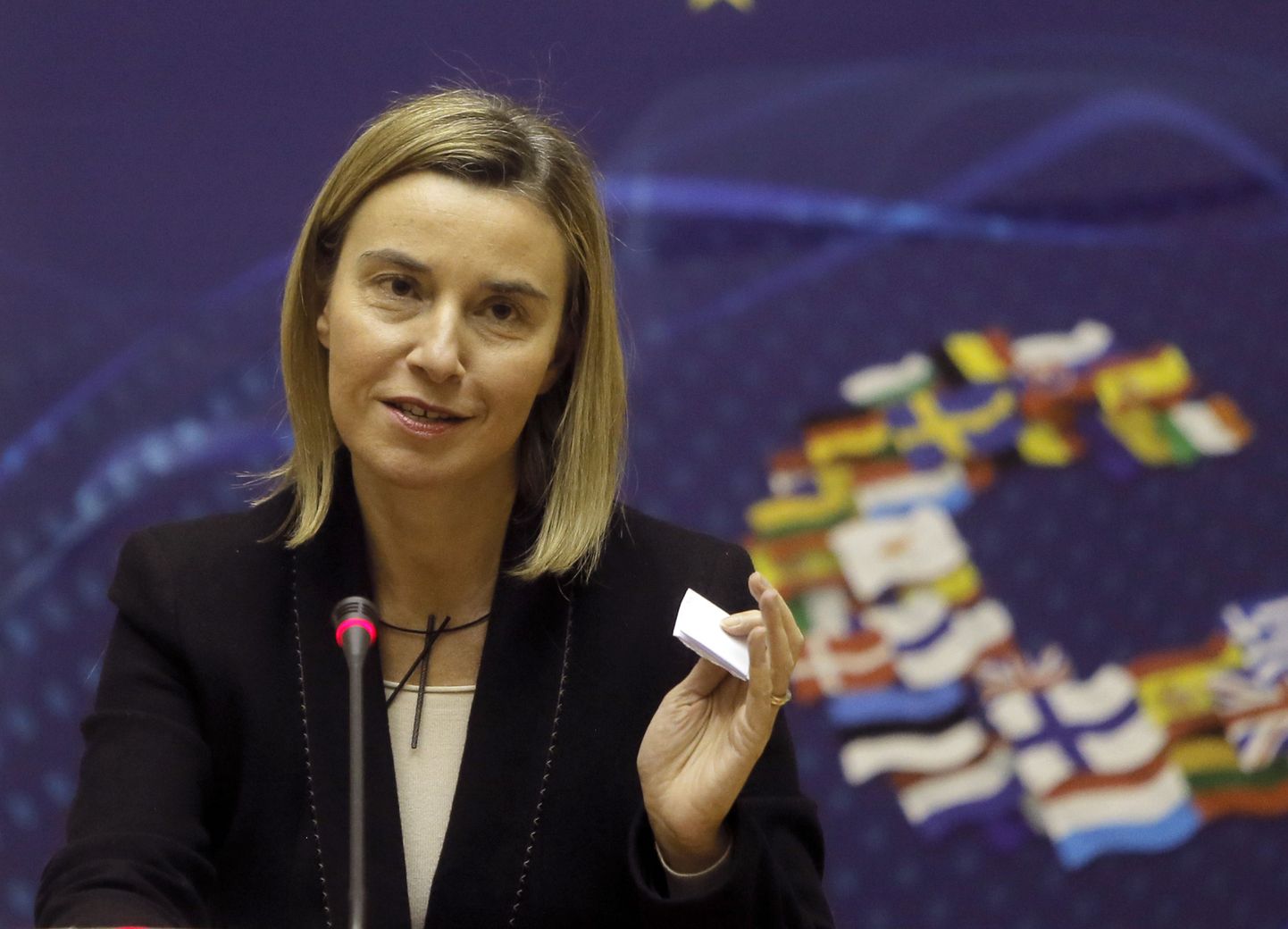 Euroopa Liidu välispoliitikajuht Federica Mogherini