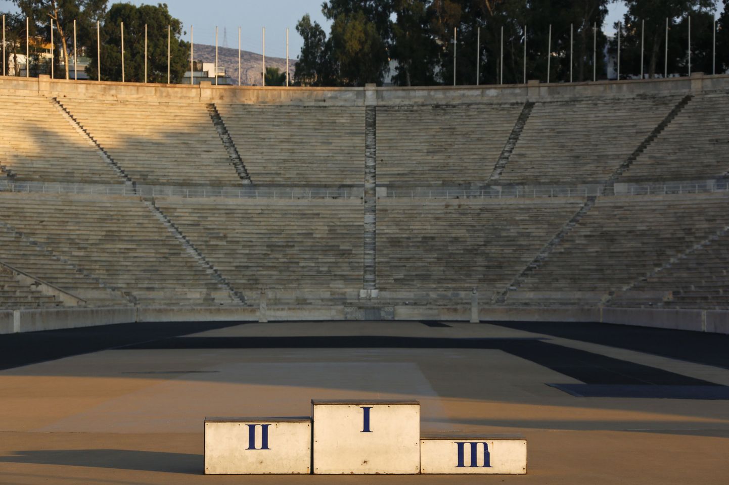 Panathinaikó staadion oli 1896. aasta olümpiamängude keskpunkt.