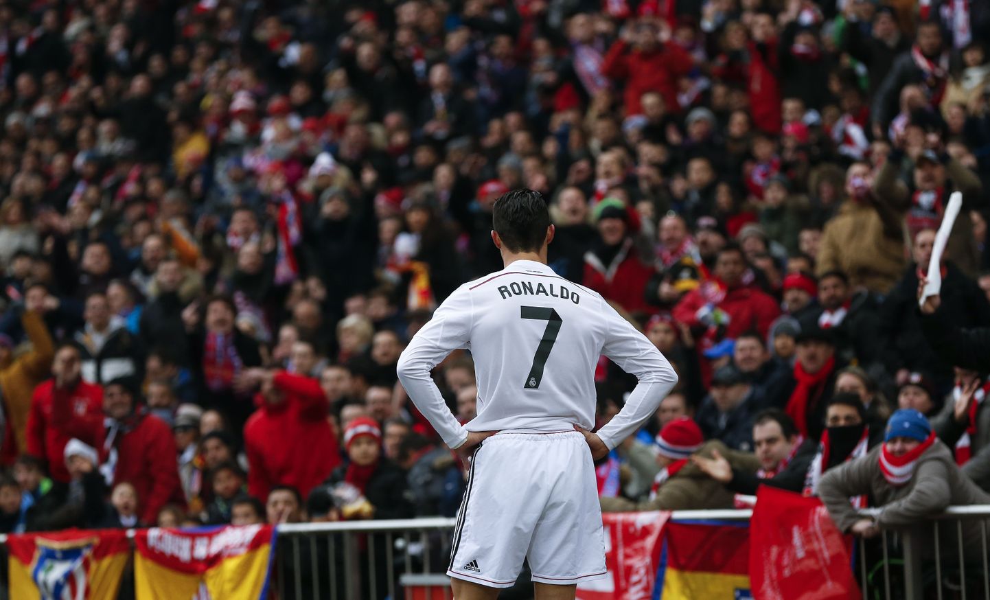 Cristiano Ronaldo ja Madridi Real jäid Atletico vastu nullile
