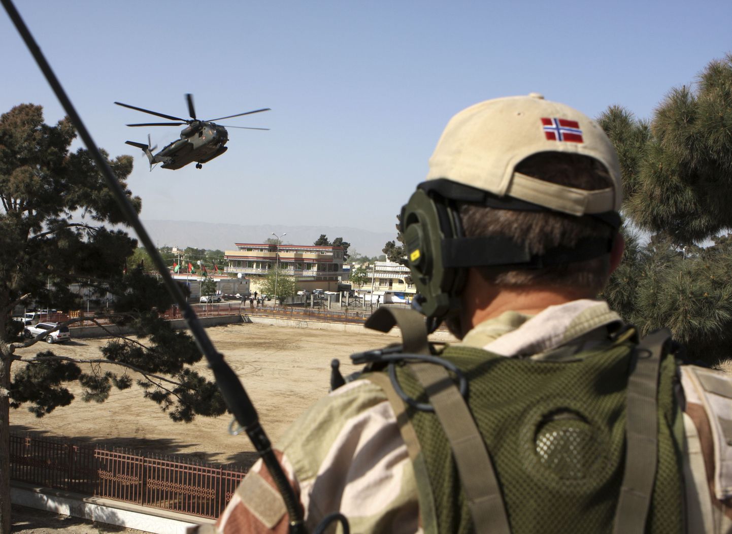 ISAFi koosseisu kuuluv Norra sõdur Afganistanis.