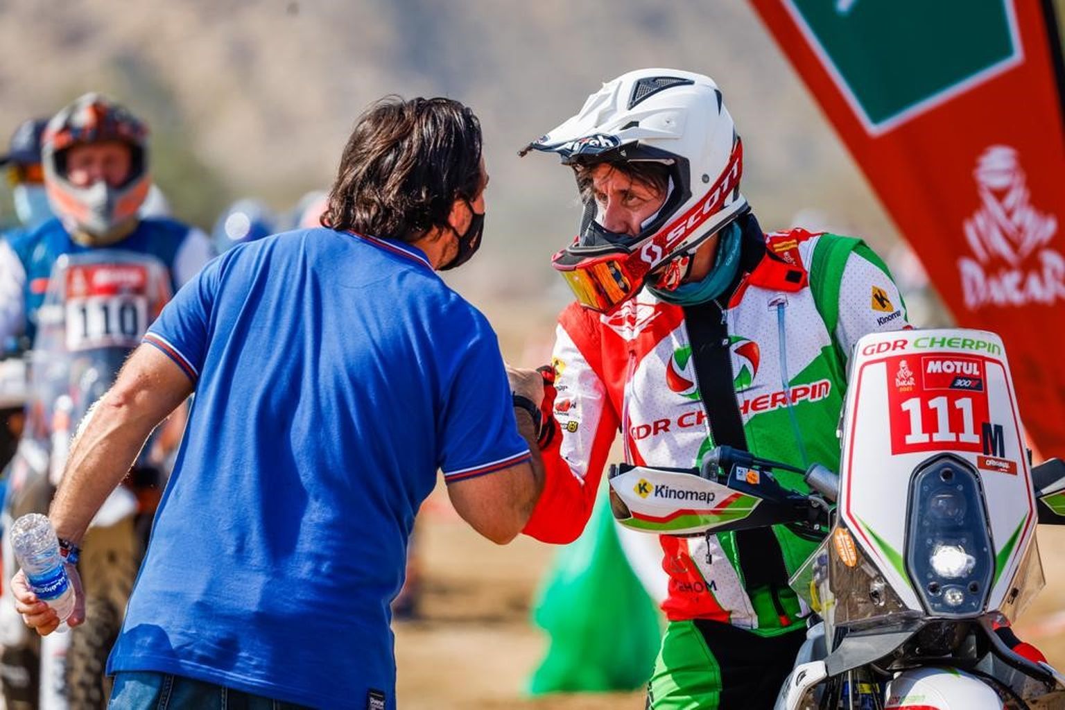 Francijas motociklists Pjērs Šerpans
