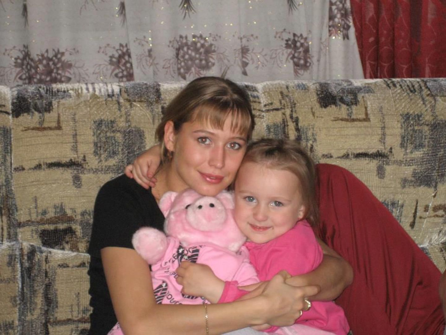 Ирина Куприянова с дочкой