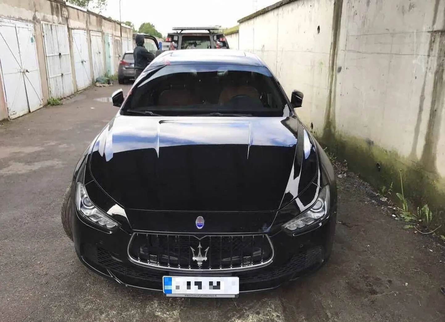 Угнанный Maserati.