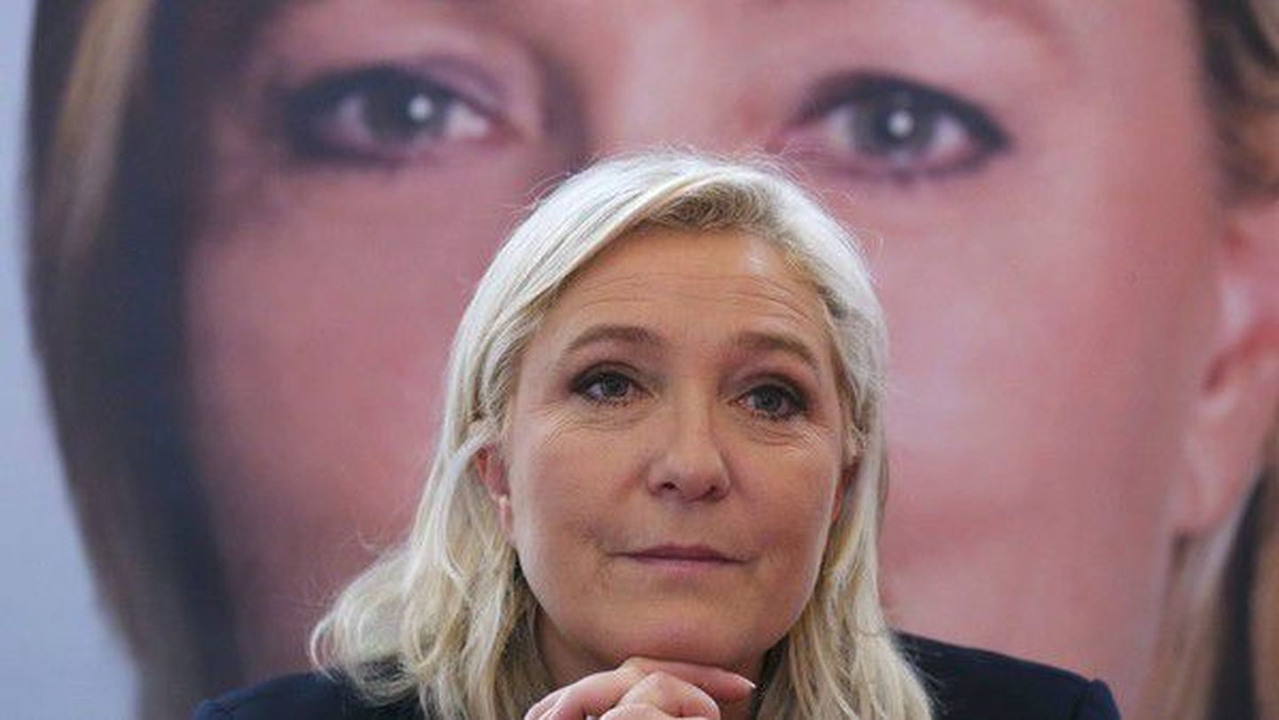 Prantsuse paremäärmusliku Rahvusrinde liider Marine Le Pen
