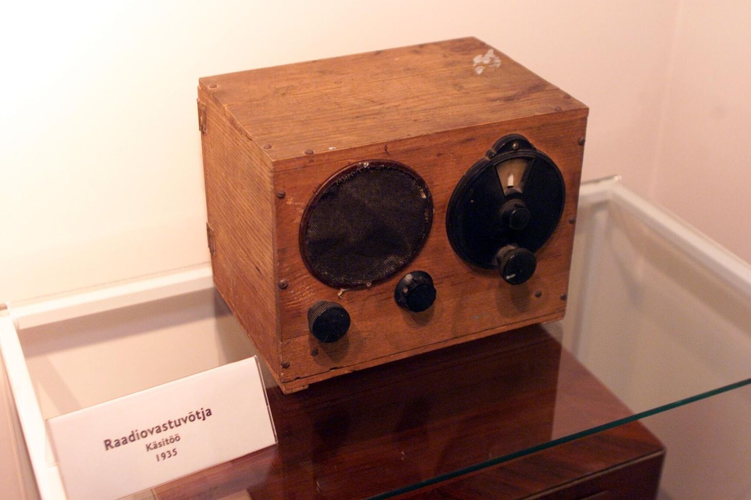 Raadiovastuvőtja.