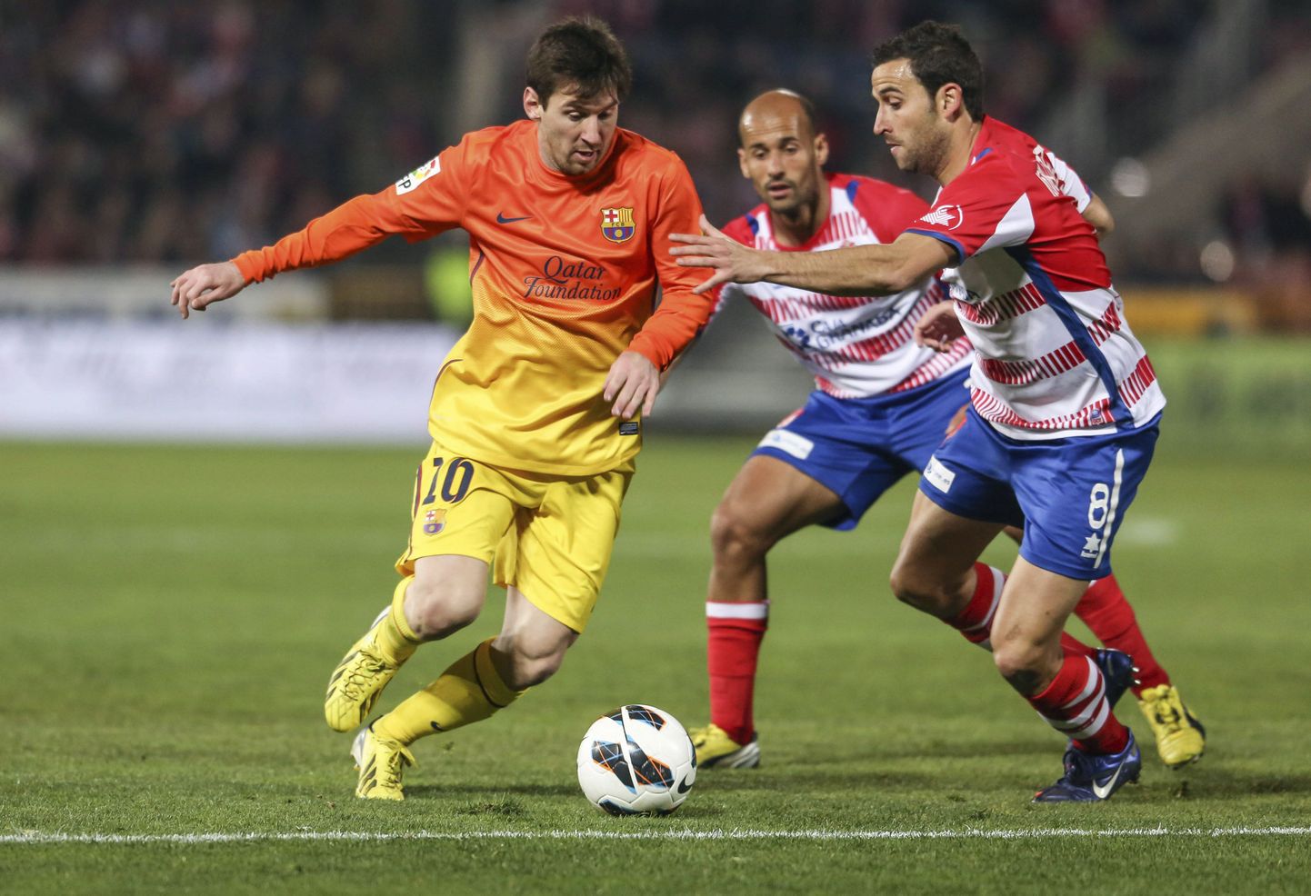 Lionel Messi (palliga).