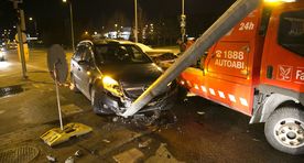 Fotod ja video: Tallinnas põrkas kokku kaks sõiduautot