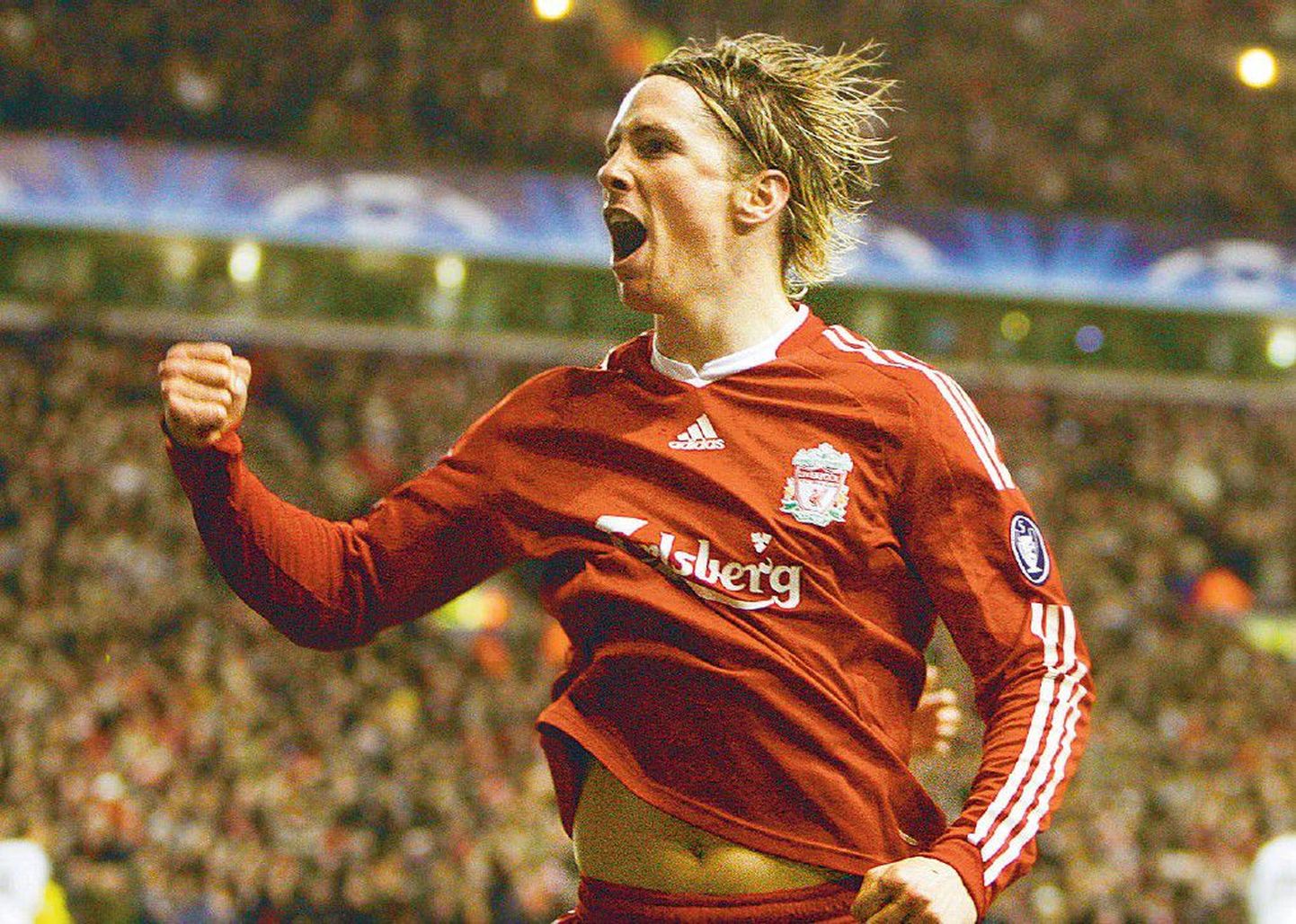 Fernando Torres Liverpooli särgis.