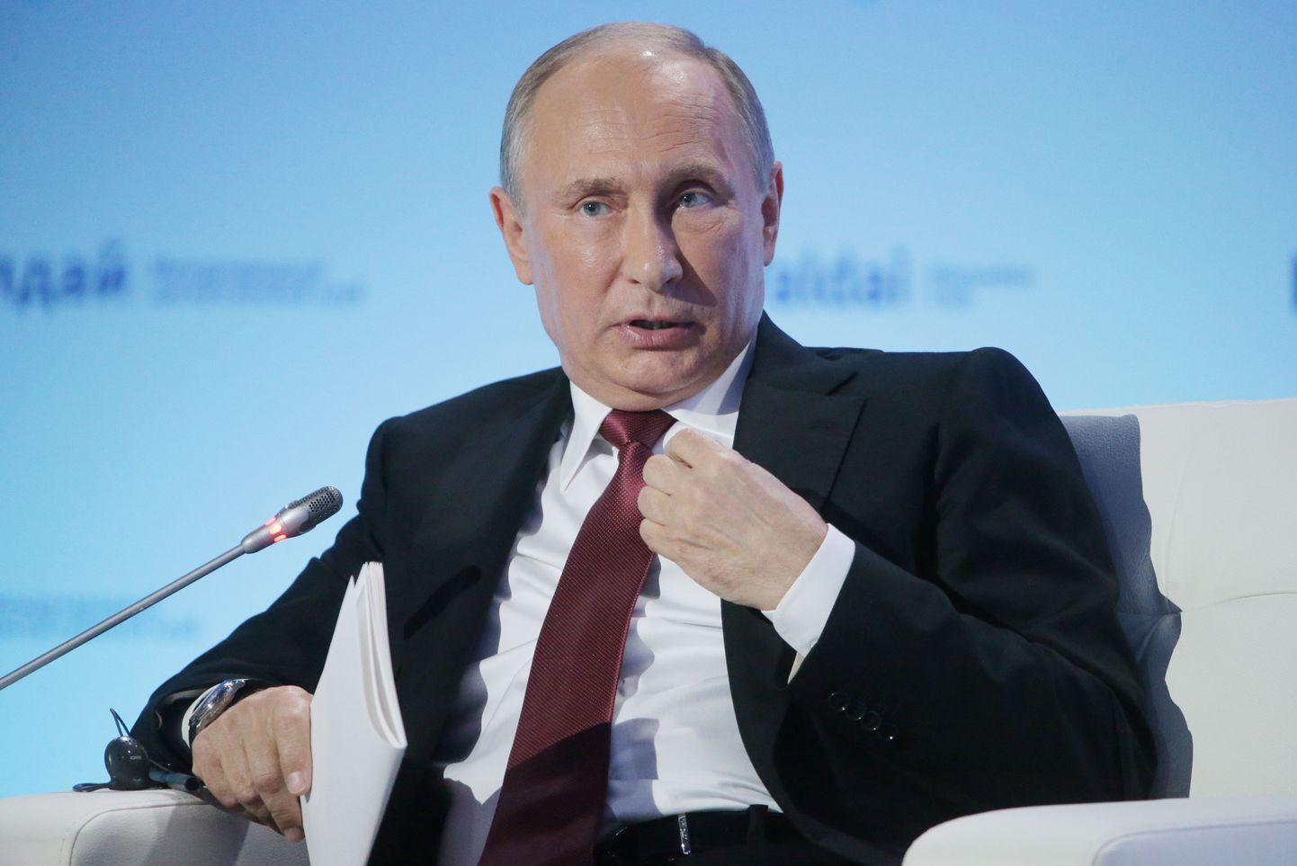 Vladimir Putin Valdai foorumil.