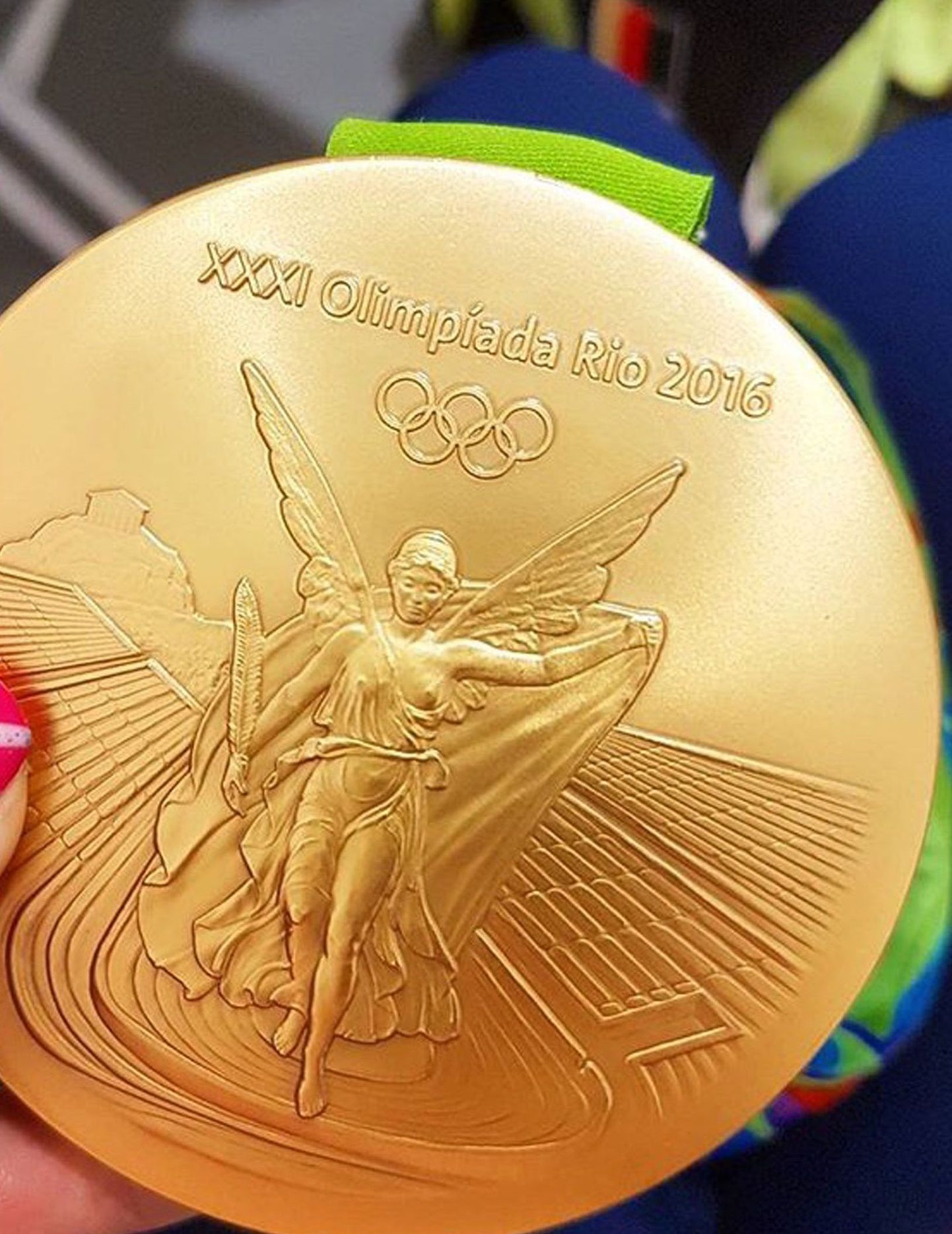 Rio olümpiamängude kuldmedal.