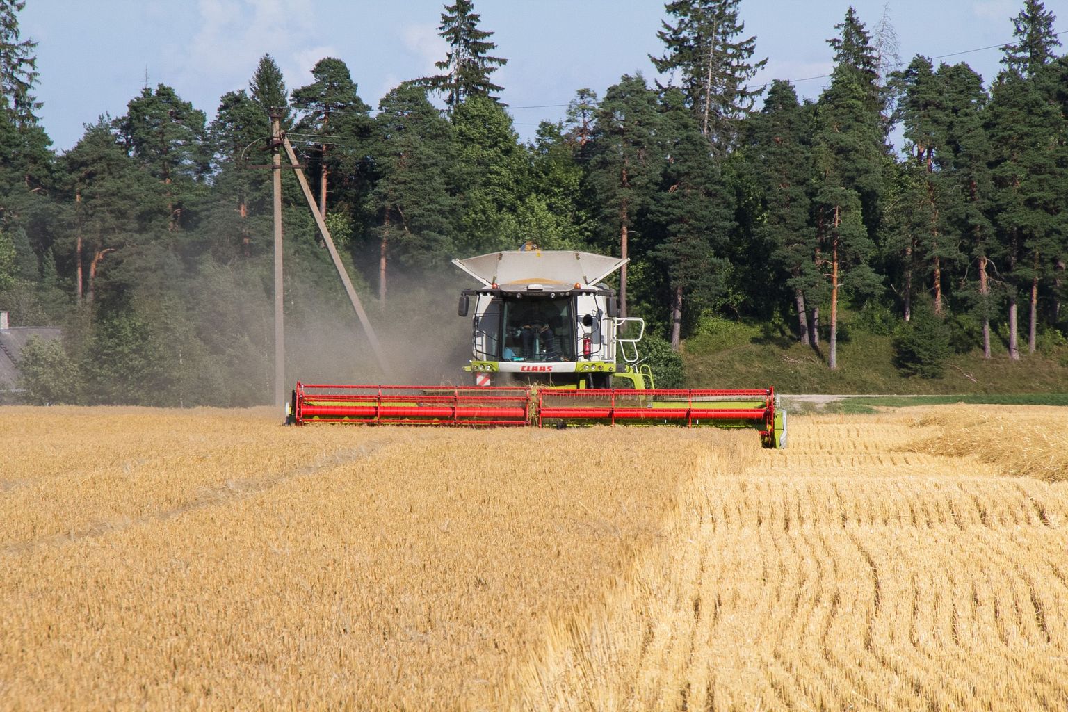 Saaki koristav kombain.