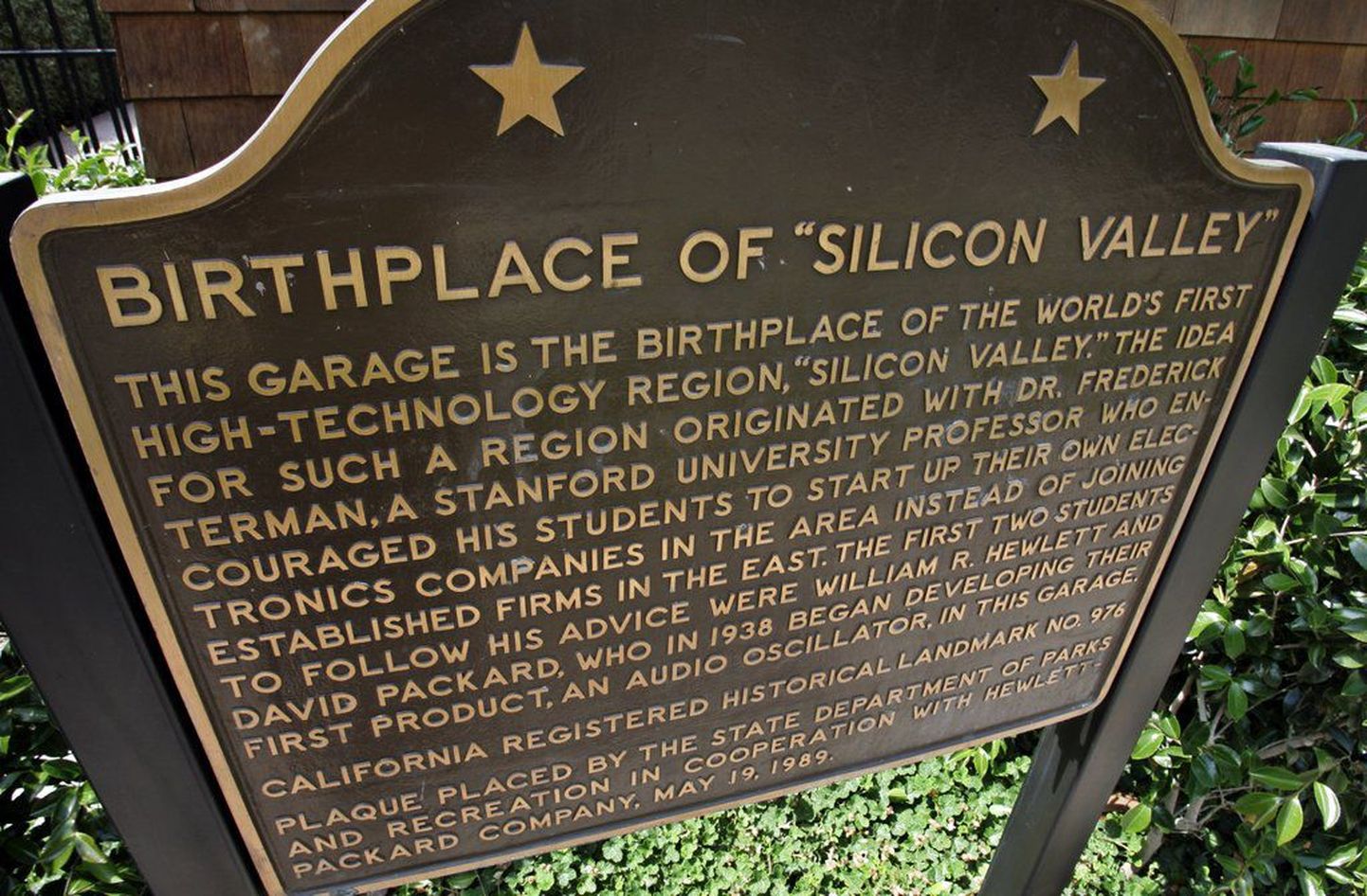 Silicon Valley sünnikoht.