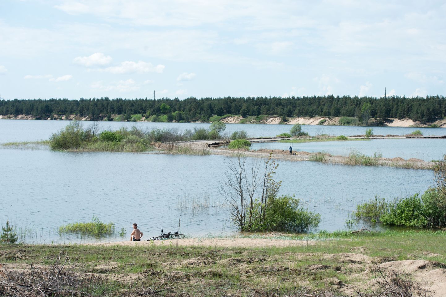 Männiku järve ääres esialgu ametlikku supelranda ei avata.