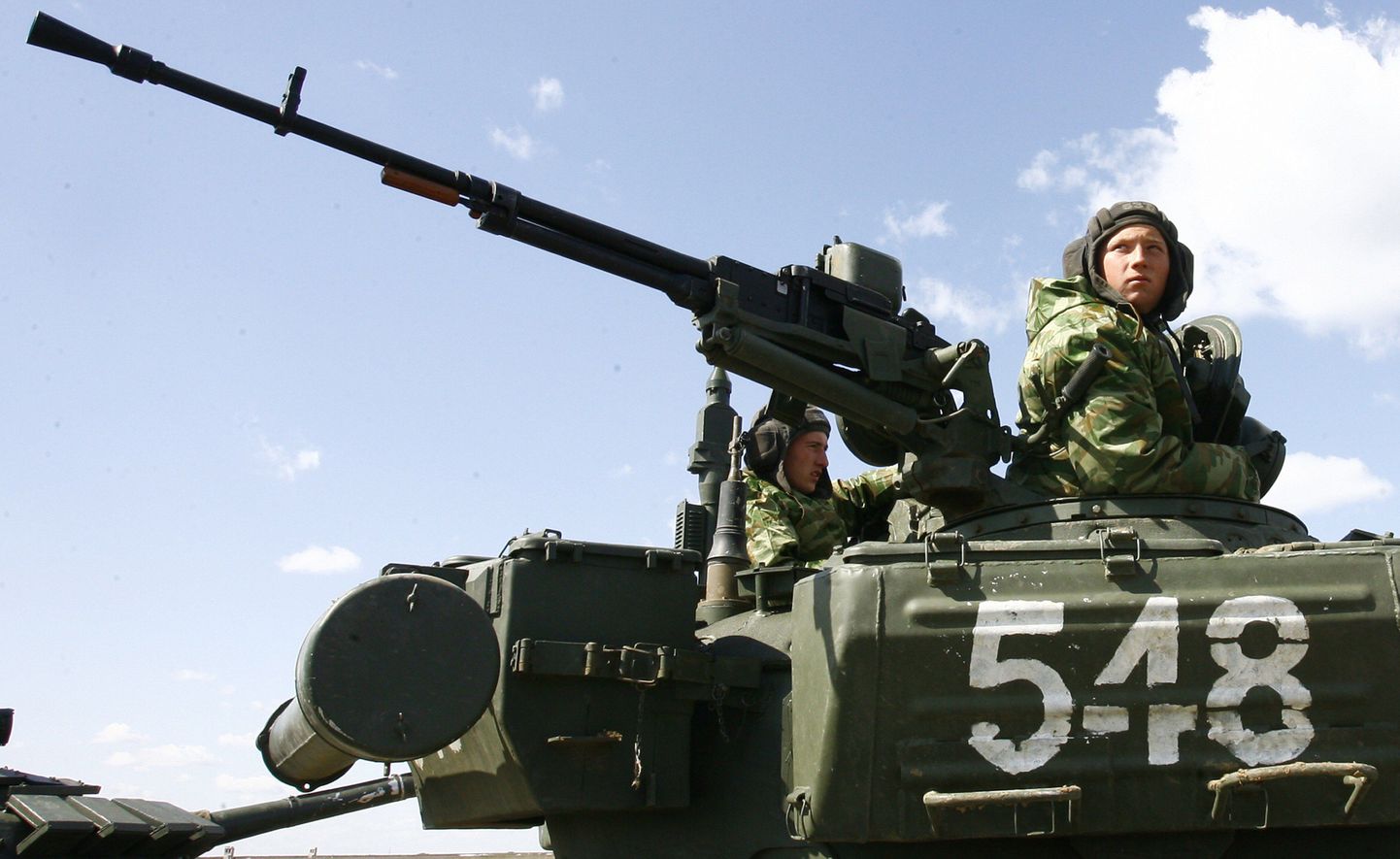 Vene armee sõdurid õppustel.