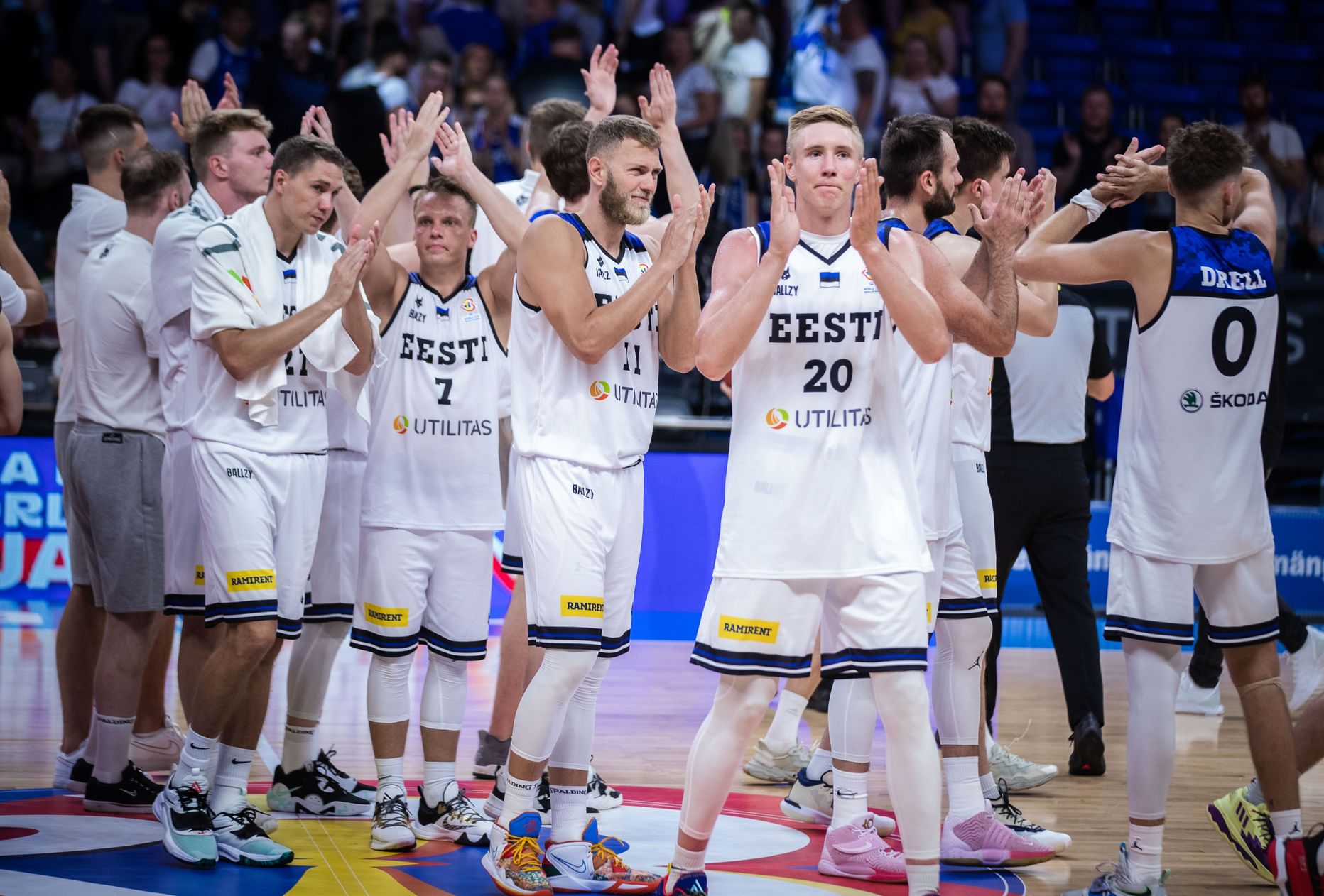 Eesti korvpallikoondis.
