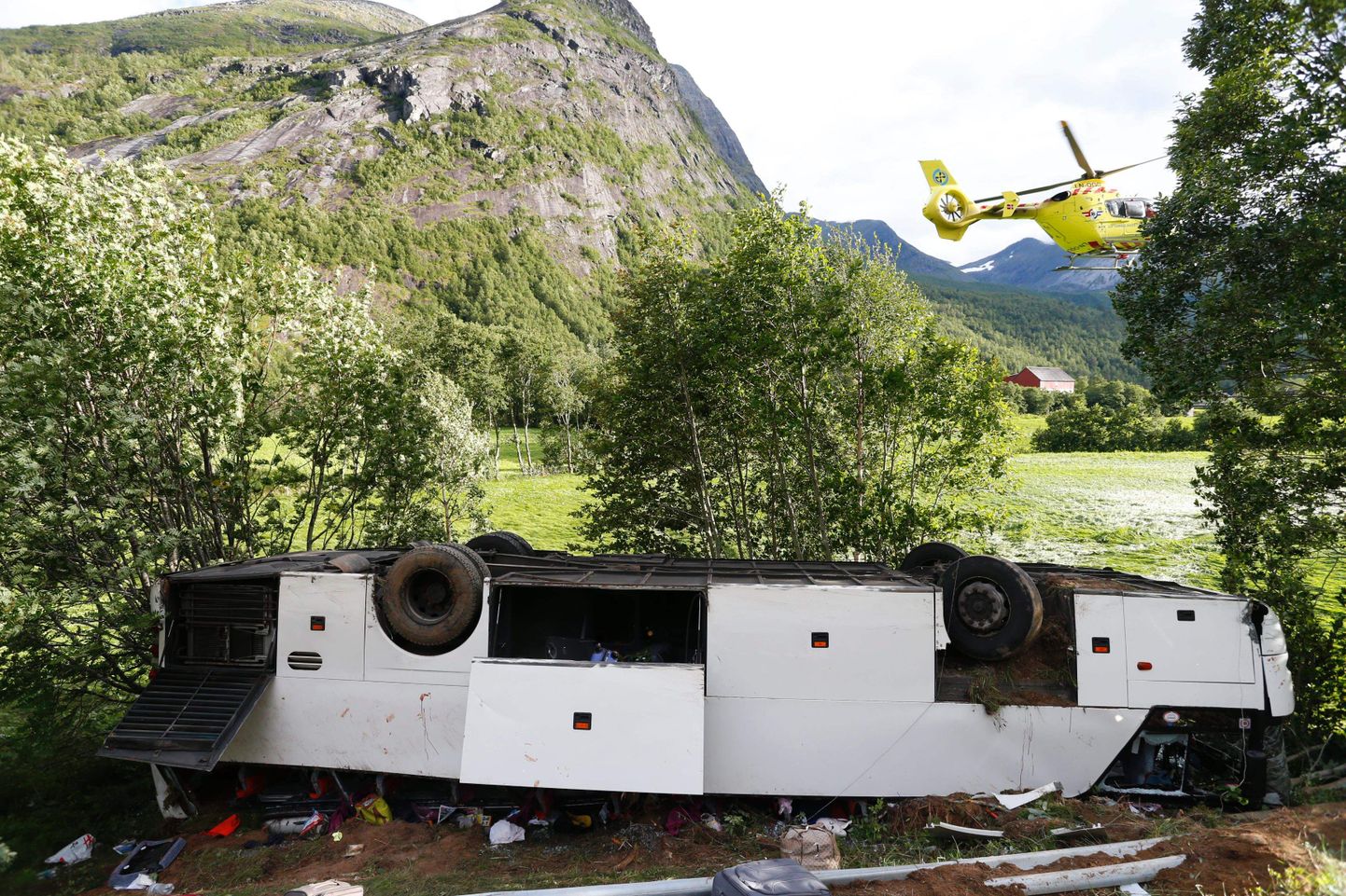 Bussiõnnetus Norras