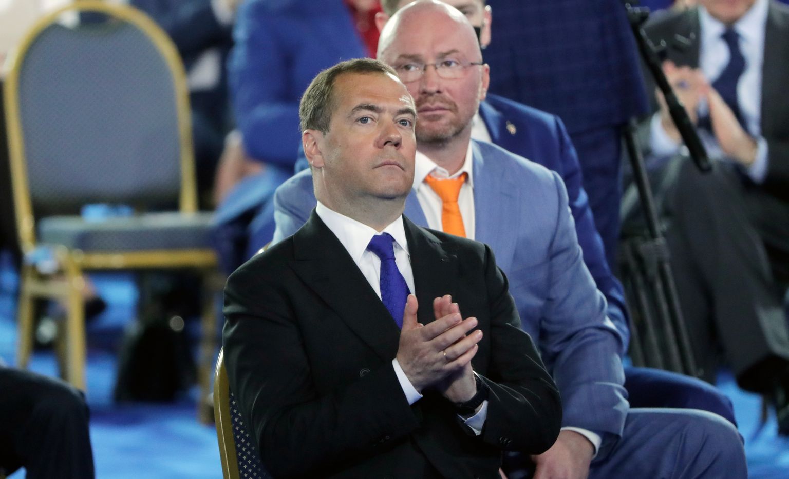 Venemaa julgeolekunõukogu aseesimees Dmitri Medvedev.