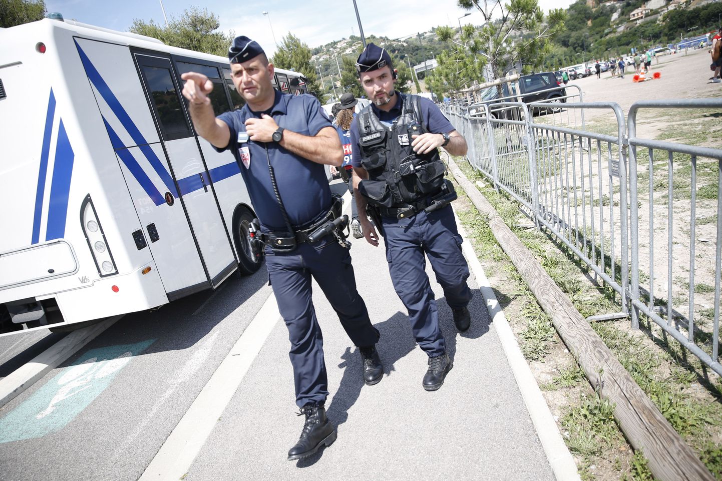 Полиция Франции.