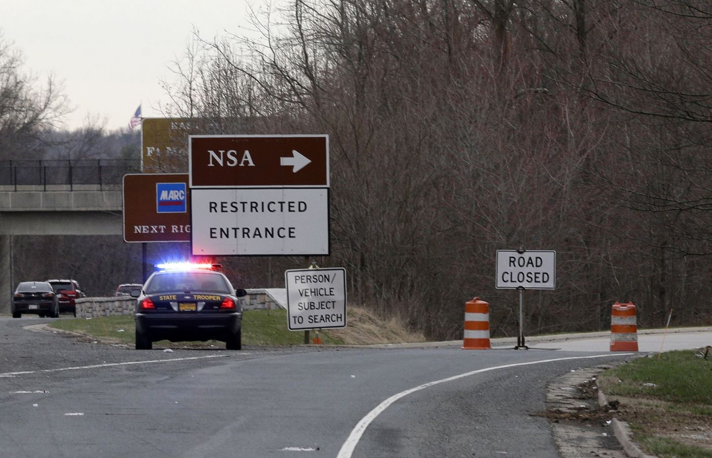 Suletud tee USA riikliku julgeolekuagentuuri (NSA) juurde.