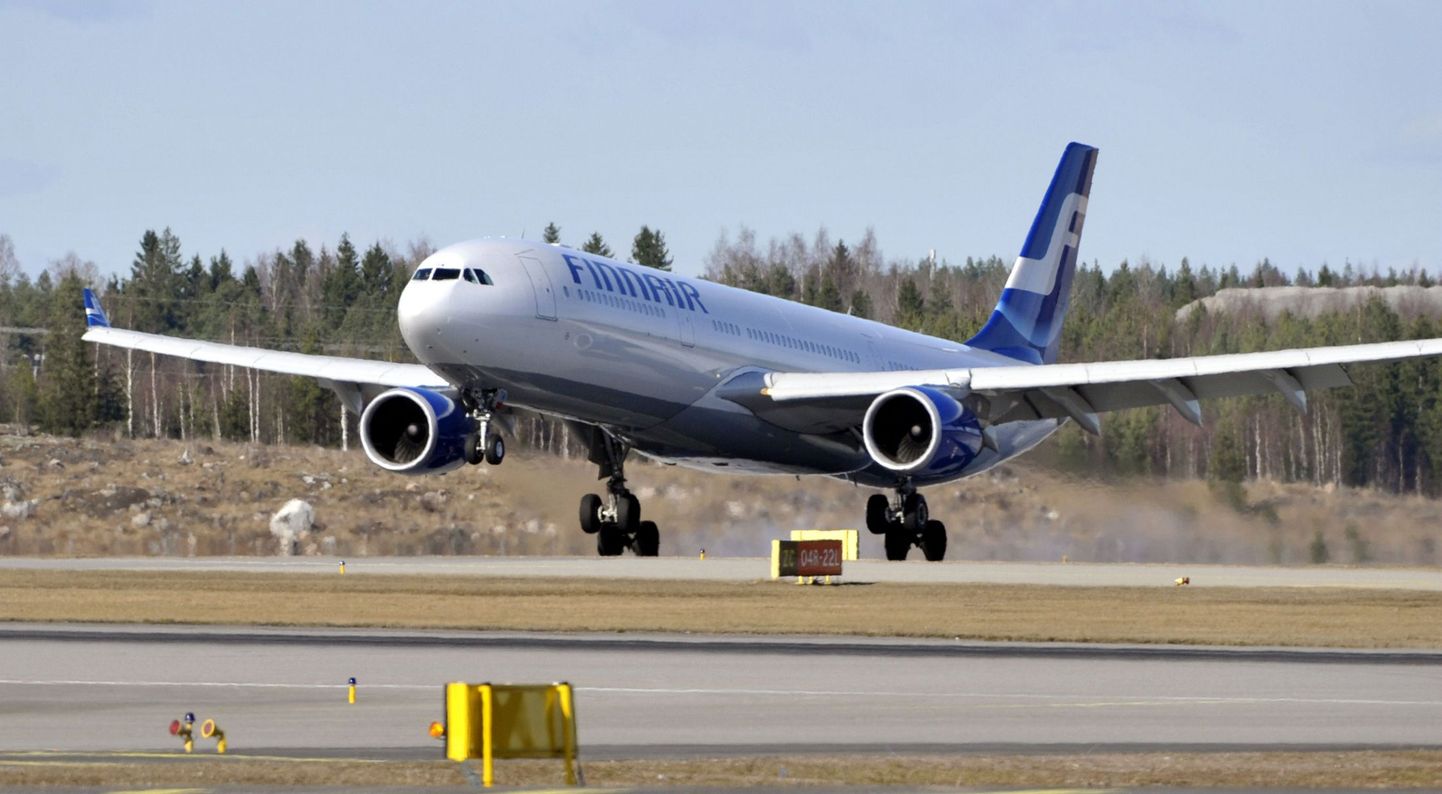 Täna tekitas elevust Finnairi lend AY666 sihtkohaga HEL