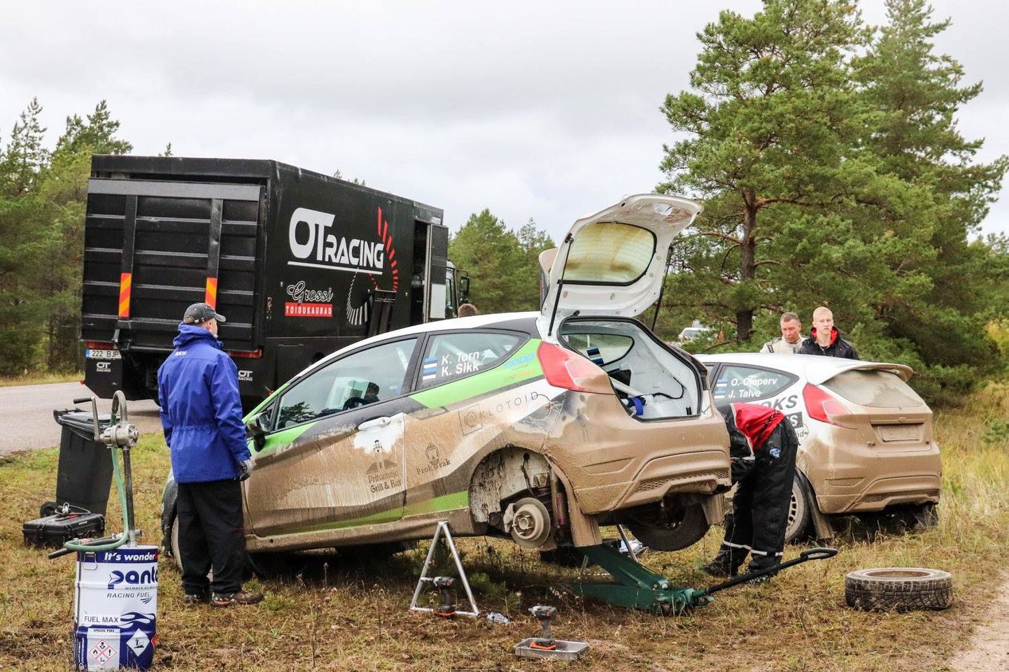 Saaremaa ralli eelne testki kulges meeskondadele mudaselt.