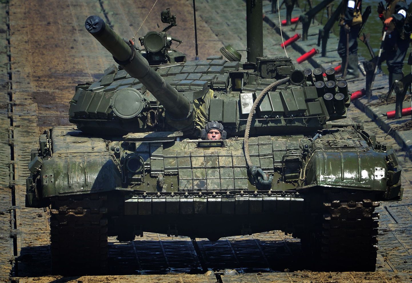 Vene tank T-72. Pilt on illustratiivne