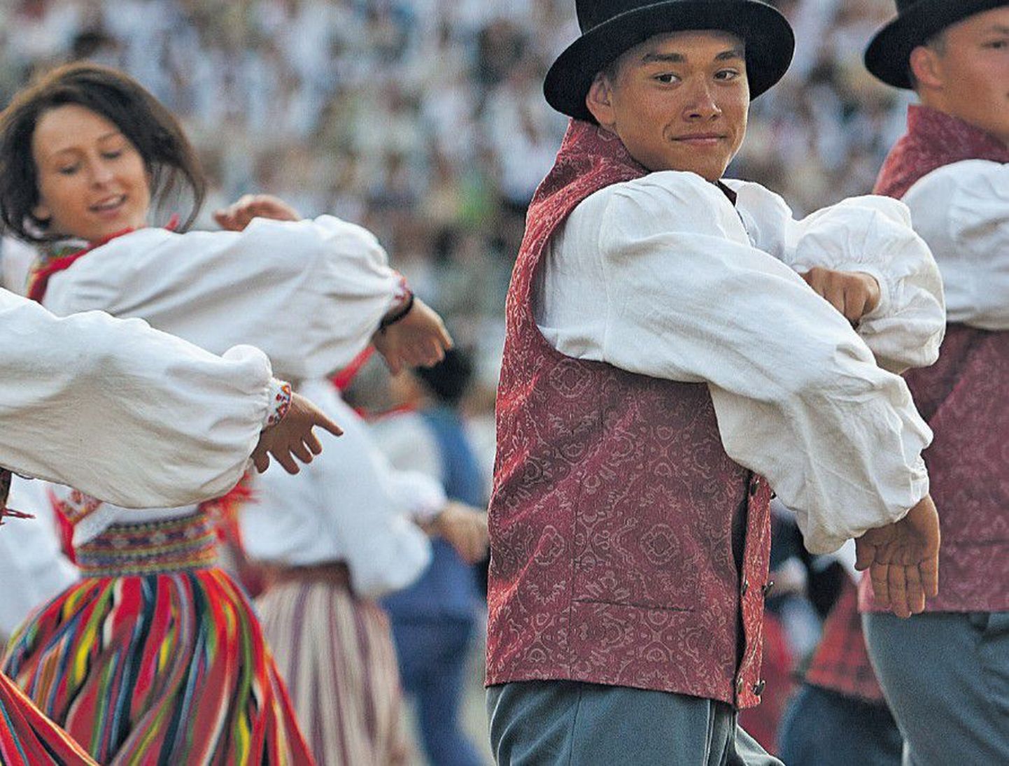 Праздник песни и танца в Эстонии открыт для всех независимо от их родного языка и национальности.