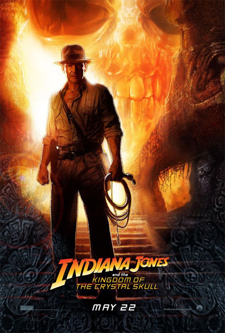 Filmi «Indiana Jones ja Kristallpealuu kuningriik» reklaamplakat