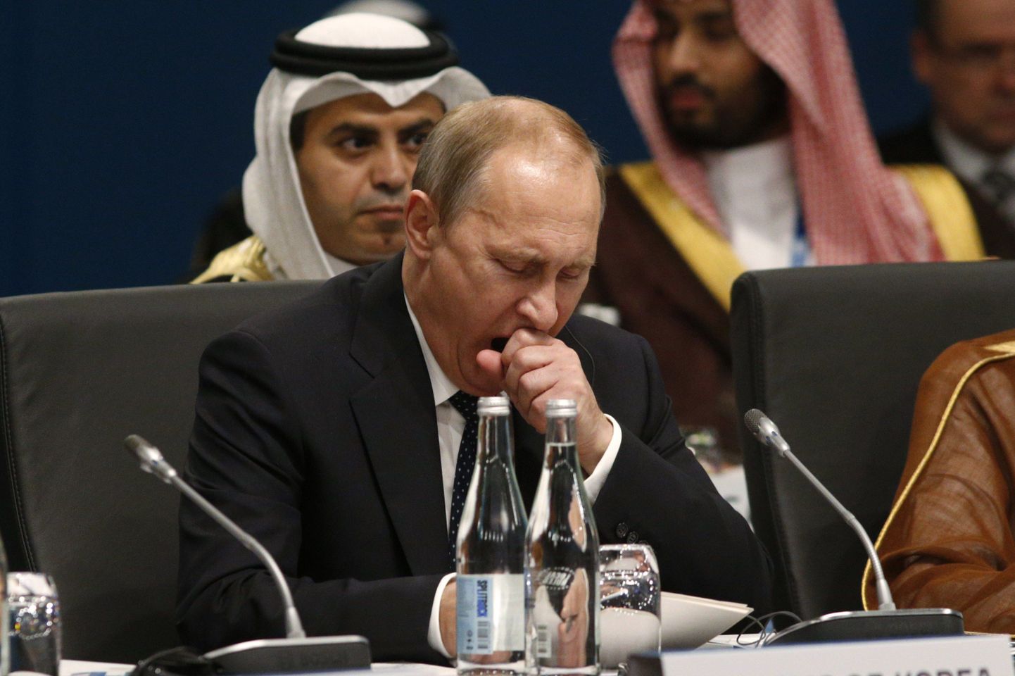 Vladimir Putin G20 kohtumisel Brisbane'is.