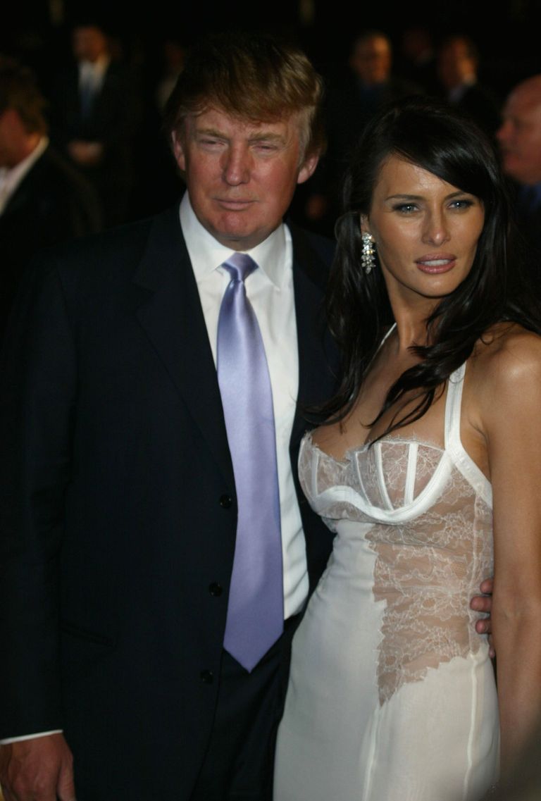 Donald Trump ja Melania Knauss 2004. aastal