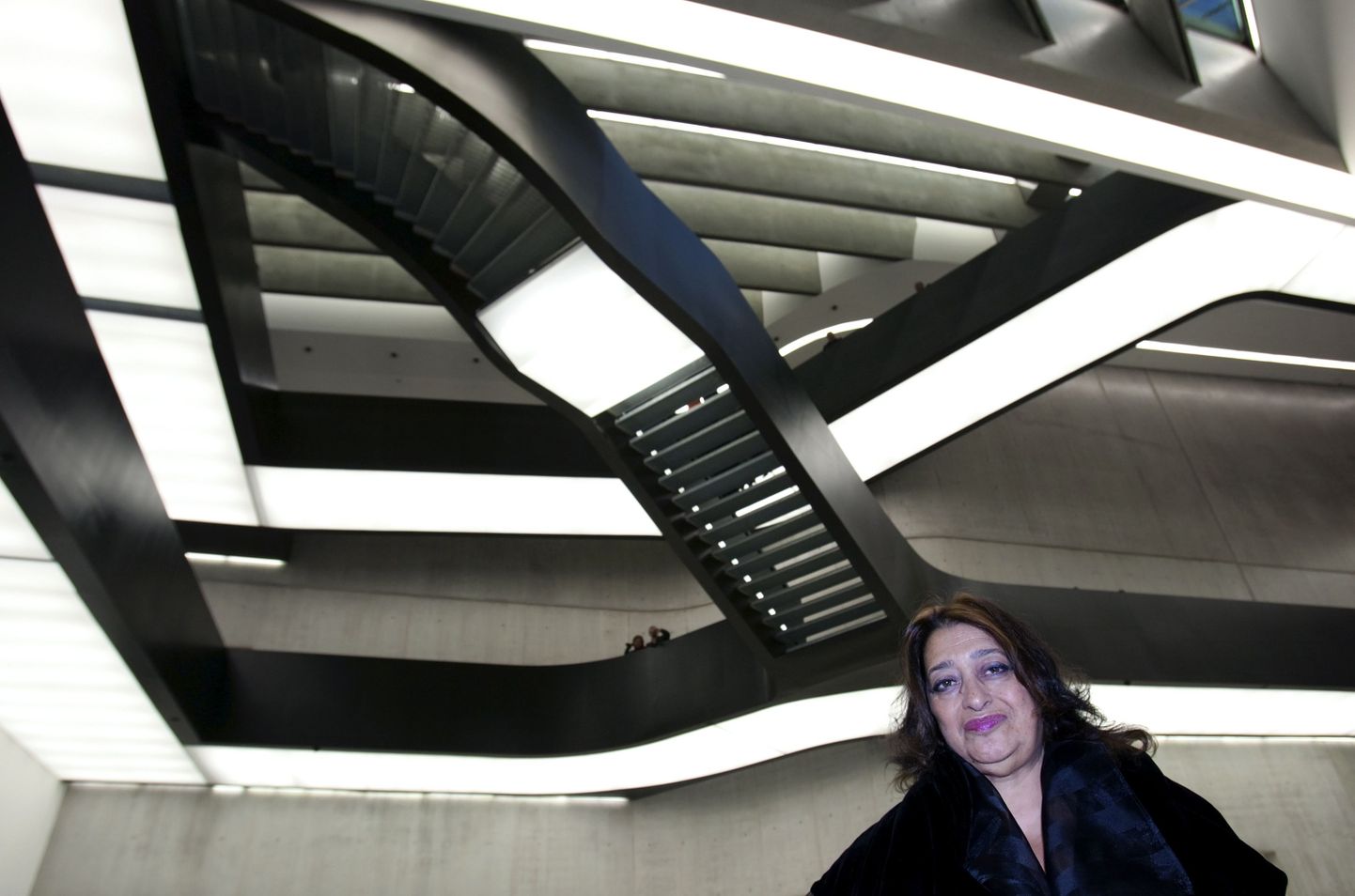 Zaha Hadid enda projekteeritu Roomas asuva Maxxi kaasaegse kunsti ja arhitektuuri muuseumis