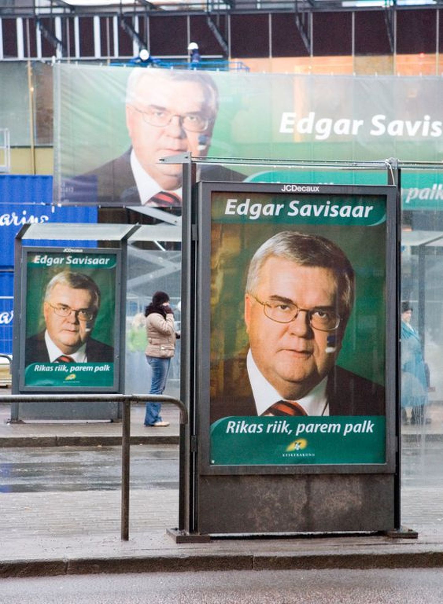 Edgar Savisaare valimiplakatid.
