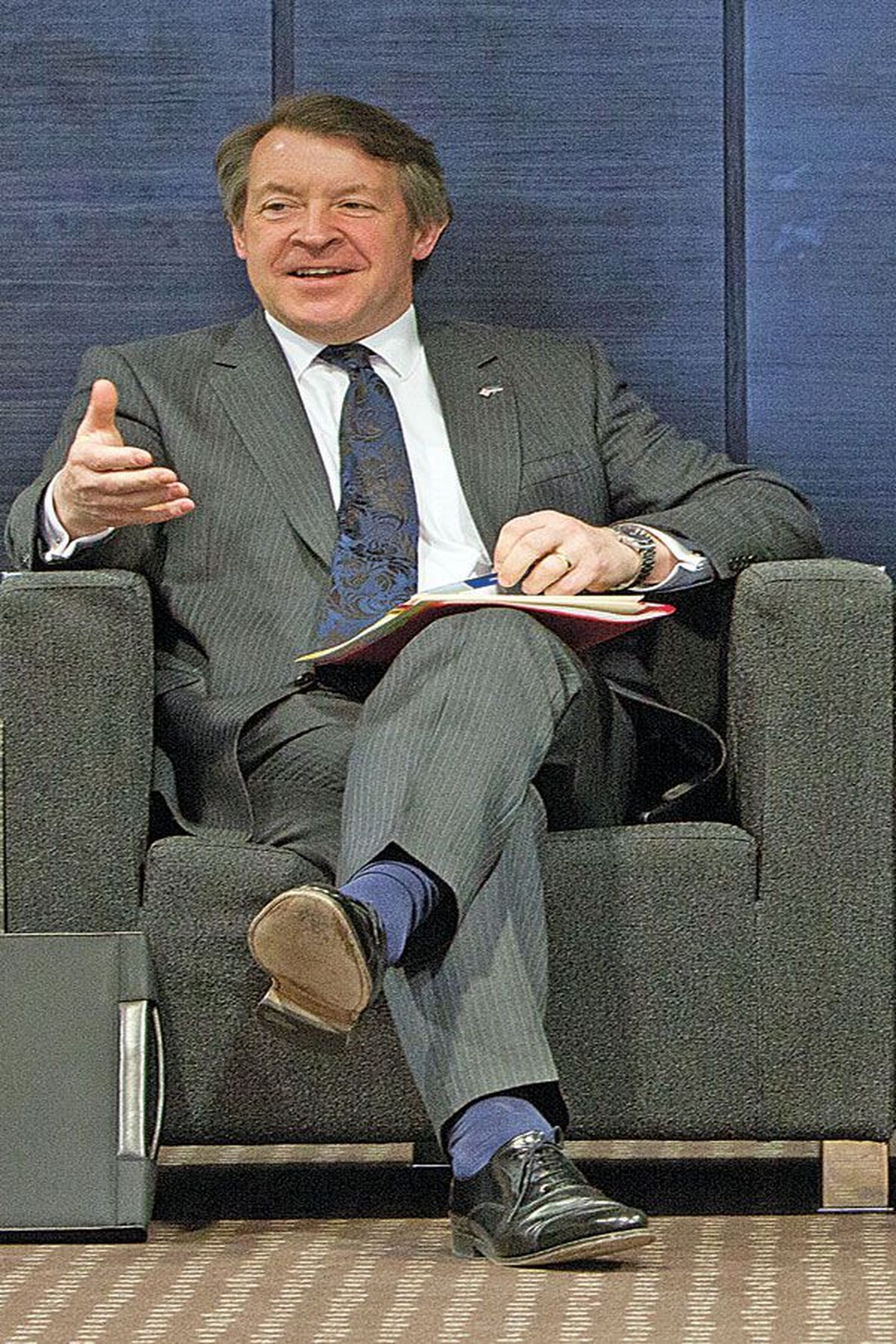 Лорд-мэр Лондона Роджер Гиффорд приезжал на прошлой неделе в Эстонию, где провел два дня с целью представить Лондон-Сити как ведущий финансовый центр Европы.