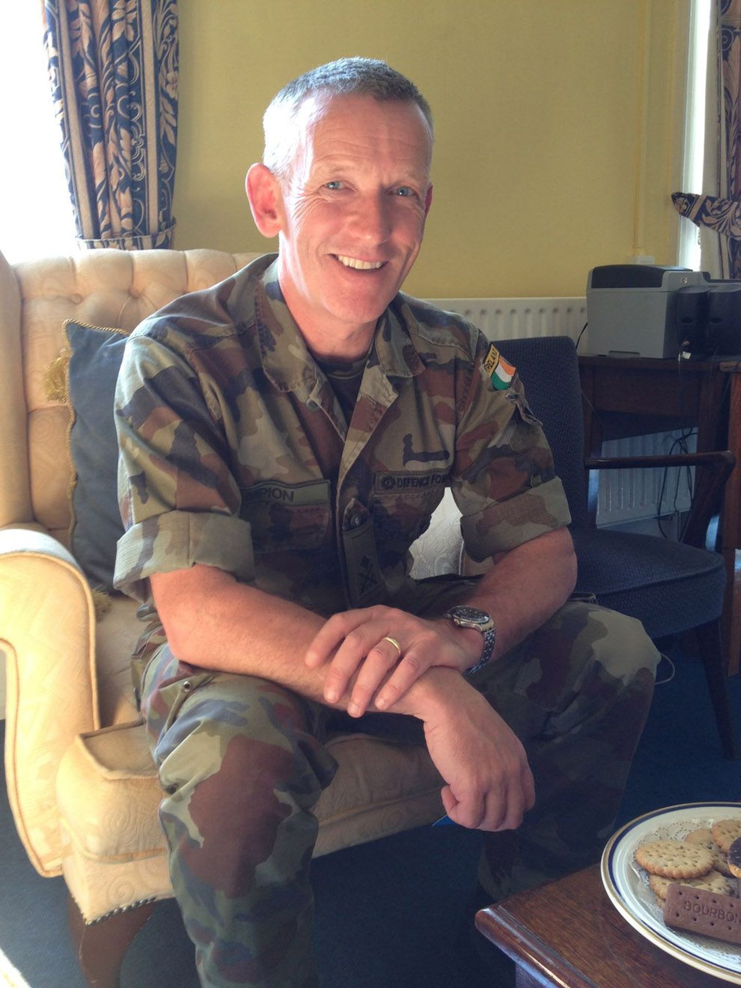 Kolonelleitnant Kevin Campbell on Lõuna-Liibanonis veetnud kokku umbes kolm aastat oma elust.